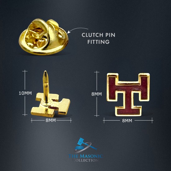 Royal Arch Chapter Discreet Tau Badge