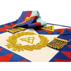 Royal Arch Grand Chapter Lambskin Apron & Collar