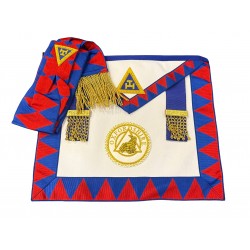 Royal Arch Provincial Apron with Badge & Sash