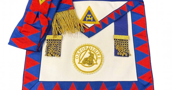 Royal Arch Provincial Apron with Badge & Sash