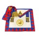 Royal Arch Provincial Apron with Badge & Sash