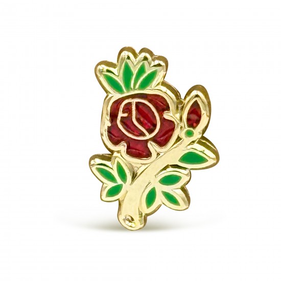 Rose Croix Lapel Pin Badge