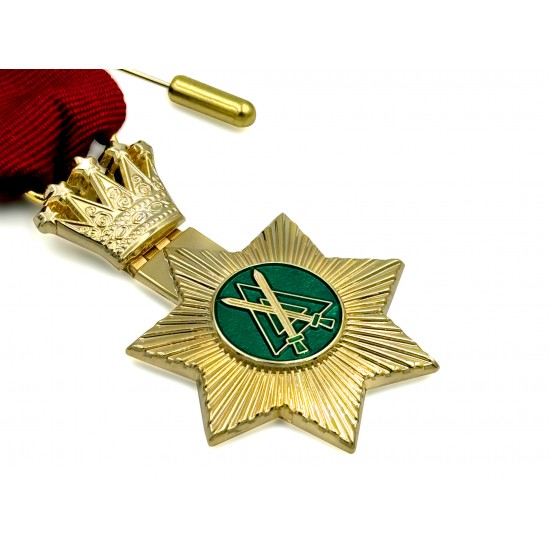 Scottish Red Cross of Babylon Past Chief Breast Jewel