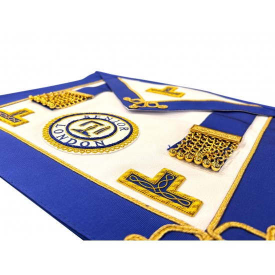 Lambskin Provincial Senior London Grand Rank Undress Apron