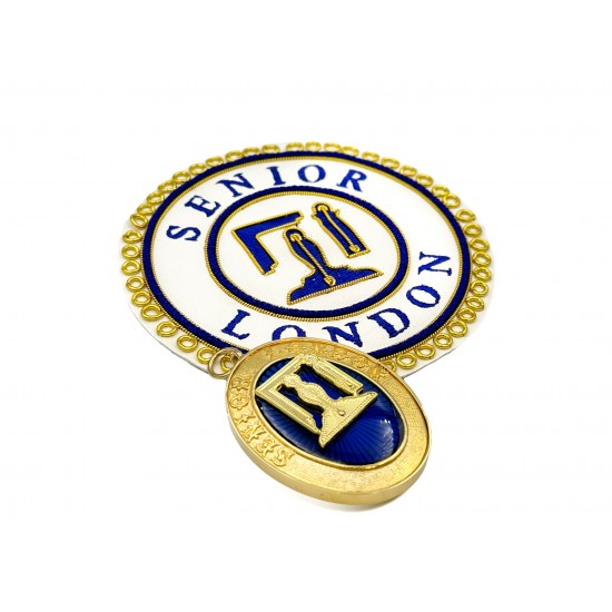 Senior London Grand Rank Undress Apron Badge & Collar Jewel