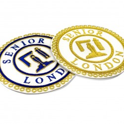 Senior London Grand Rank Undress & Full Dress Apron Badge