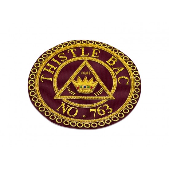 Scottish Royal Arch Past Z (PZ) Apron Badge