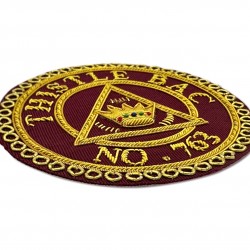 Scottish Royal Arch Past Z (PZ) Apron Badge