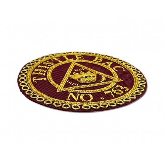 Scottish Royal Arch Past Z (PZ) Apron Badge