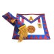 Scottish Royal Arch Provincial Apron Badge on Apron With Sash