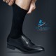 Black Masonic Socks with Sq & Compass