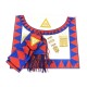 Spanish Royal Arch Companions Apron & Sash with Jewel