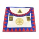 Spanish Royal Arch District Apron Badge Attached on Lambskin Apron