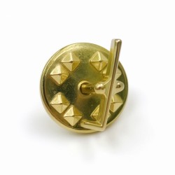 Gilt Metal Tubal Cain Masonic Lapel or Tie Pin