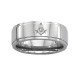 Silver Plated Band Masonic Ring