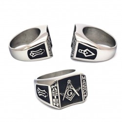 Master Masons Signet Masonic Ring