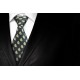 Acacia Leaf Design Masonic  Tie