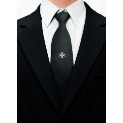 Knights Malta Silk Tie & Cufflinks