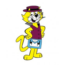 Masonic Top Cat Badge