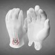 Mark Degree White 100% Cotton Gloves