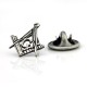 Antique Effect Masonic Lapel Pin