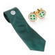 ROS Silk Woven Tie & Matching Cufflinks