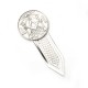 Masonic Detailed Silver Bookmark