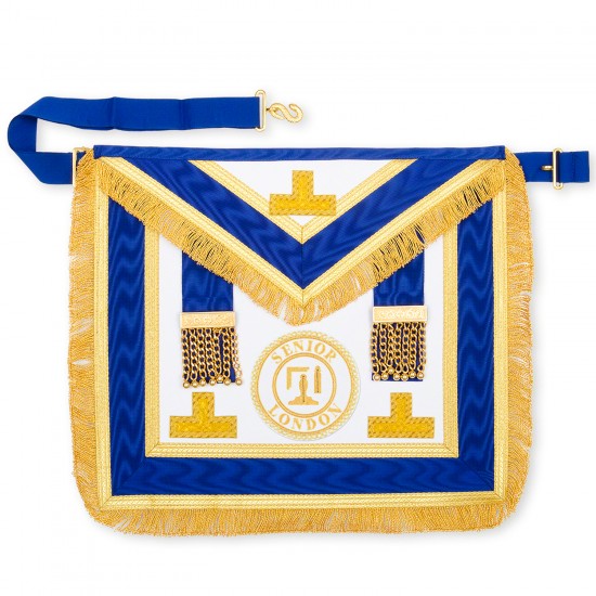 Lambskin Provincial Senior London Grand Rank Full Dress Apron