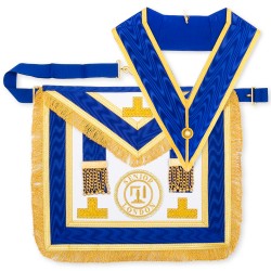 Lambskin Provincial Senior London Grand Rank Full Dress Apron & Collar