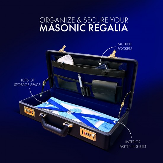 Luxury Freemason's Classic Half Case