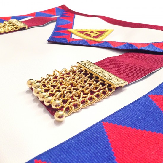 Bargain Royal Arch Principals Apron & Sash with Jewel & Gloves