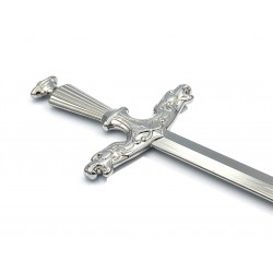 Knights Silver Plated Firing Sword