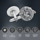 Knights Templar Silver Seal Masonic Cufflinks