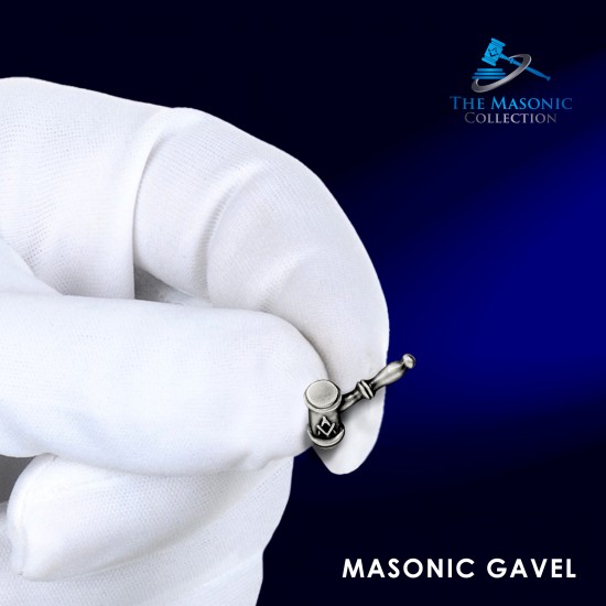 Masonic Gavel Badge