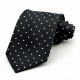 Rose Croix Tie with White Spots 100% Silk