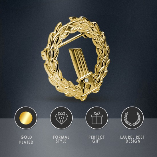 Masonic Broken Column Badge