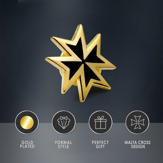 Masonic Knights Malta Badge