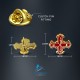 Masonic Red Cross of Constantine Badge