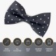Masonic 100% Silk Woven Rose Croix Spotty Bowtie