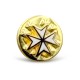 Gilt Metal Knights of Malta Masonic Lapel or Tie Pin