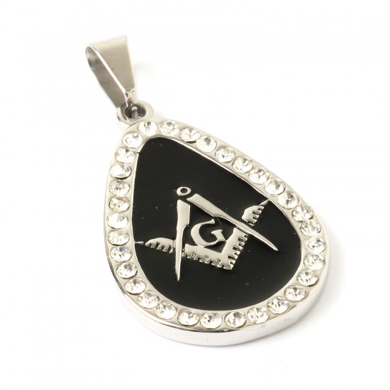 Ladies Oval Masonic Pendent