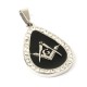 Ladies Oval Masonic Pendent
