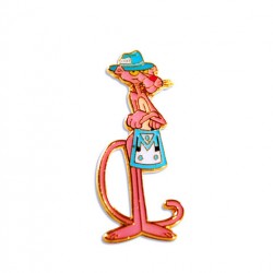 Masonic Pink Panther Badge
