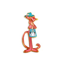 Masonic Pink Panther Badge