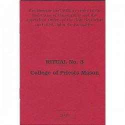 Red Cross of Constantine Ritual No. 3: College
