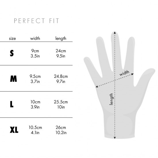 White 100 % Cotton Royal Arch Gloves