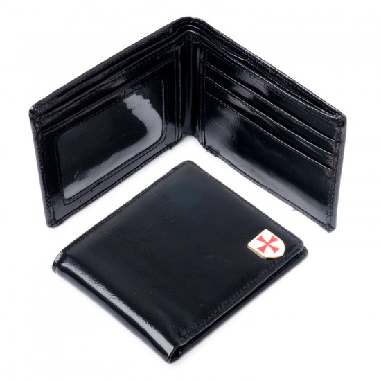 Masonic High Quality Real Soft Leather Knights Templar Wallet