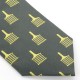 Allied Degree Silk Tie & matching Cufflinks