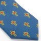 Rose Croix Silk Tie & Matching Cufflinks