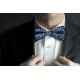 Masonic Forget me Not Design Silk Bowtie